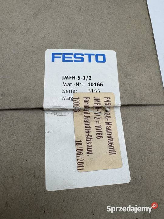 Festo JMFH512 10166 Elektrozawór mazowieckie Warszawa