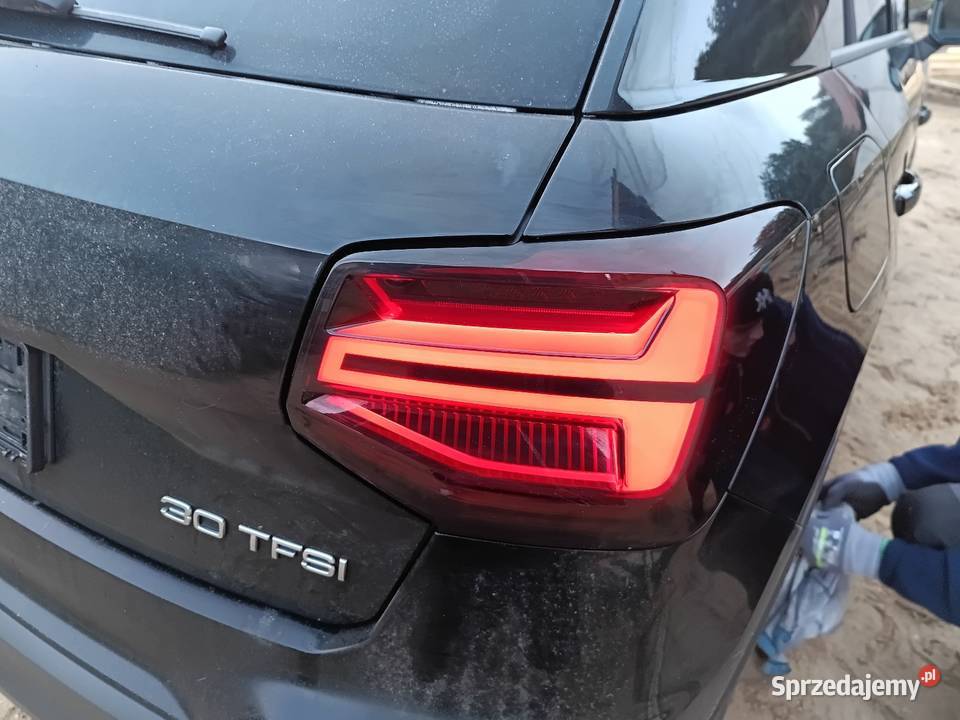 Lampy tył full LED Audi Q2 lift przyciemniane wielkopolskie Mosina