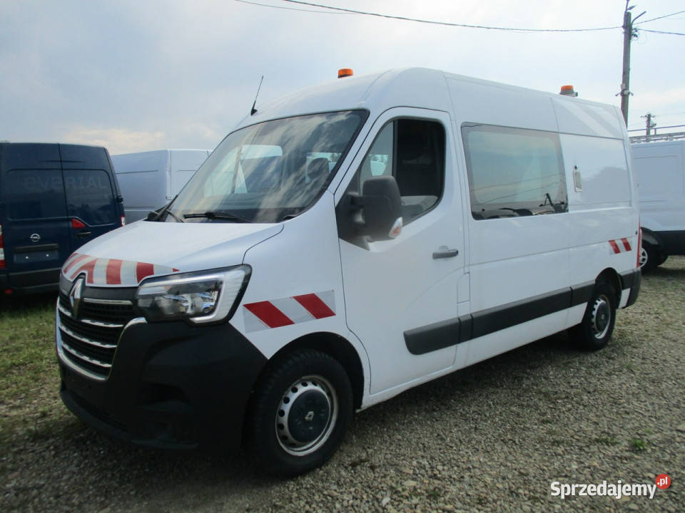 Renault Master 23 DCI 135 L2H2 brygadówka 6 osób tempomat podkarpackie Dębica