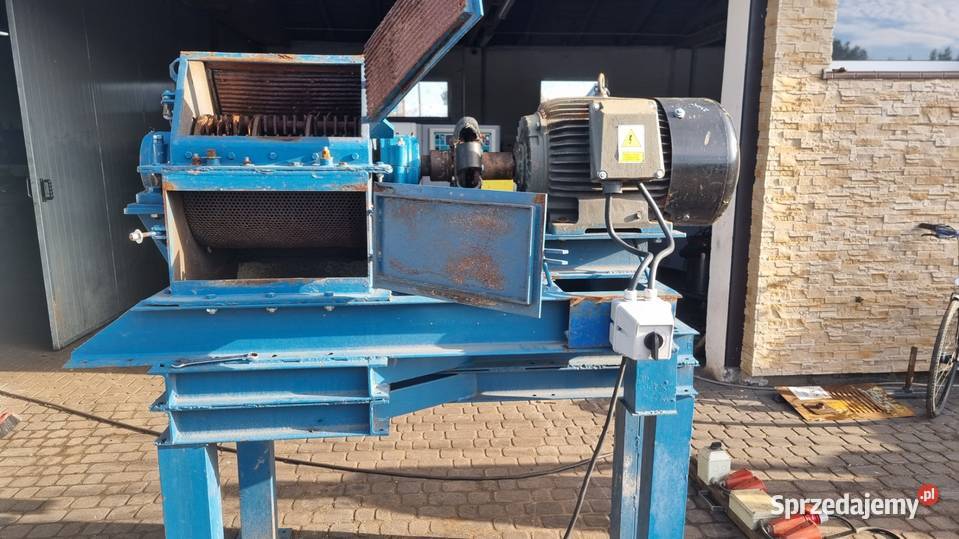 Młyn bijakowy 30kW do zrębki Biznes i Przemysł pomorskie Karsin