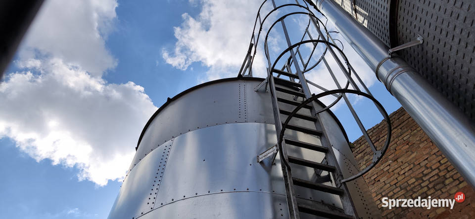 Silos zbożowy BIN 28 ton 374 m3 Oborzany