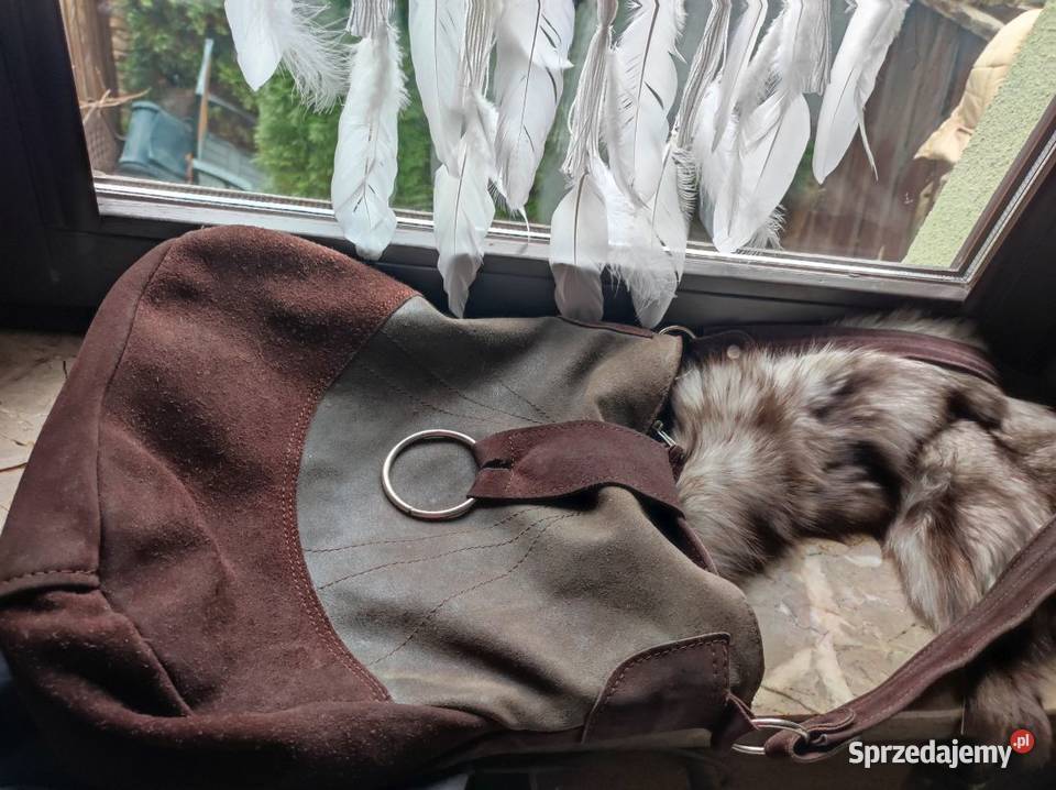 torba włoska torebka vintage retro prawdziwa Torby i torebki Kielce