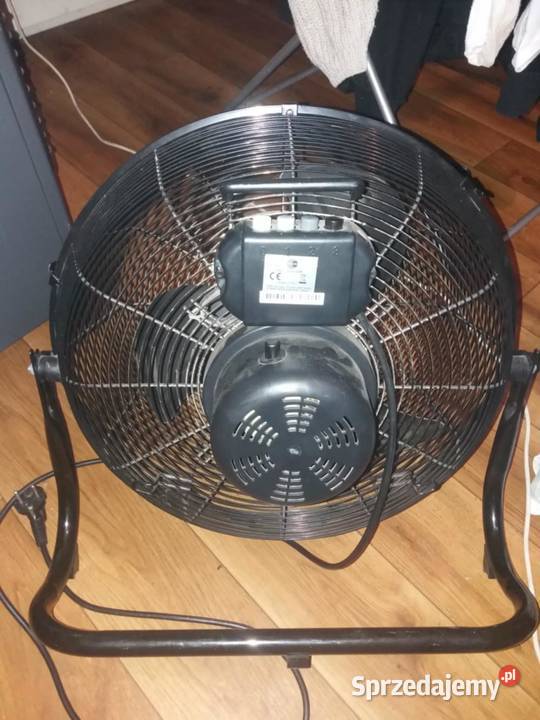 wentylator podłogowy 40 60 W czarny EQUATION Łódź