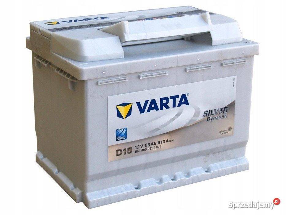 Akumulator Varta Silver Dynamic D15 63Ah610A Układ elektryczny Włocławek sprzedam
