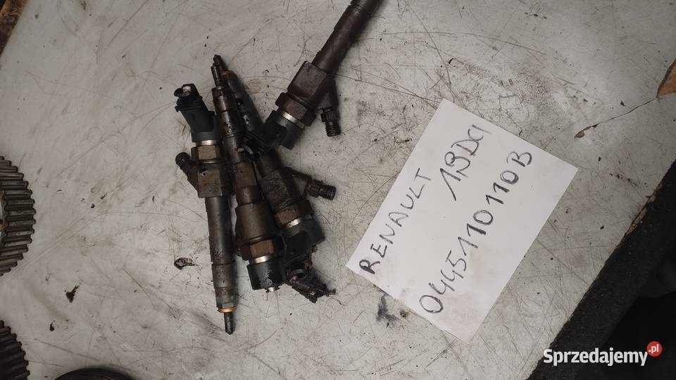 RENAULT MEGANE 19DCI wtrysk wtryskiwacz osobowe Wtryskiwacze sprzedam