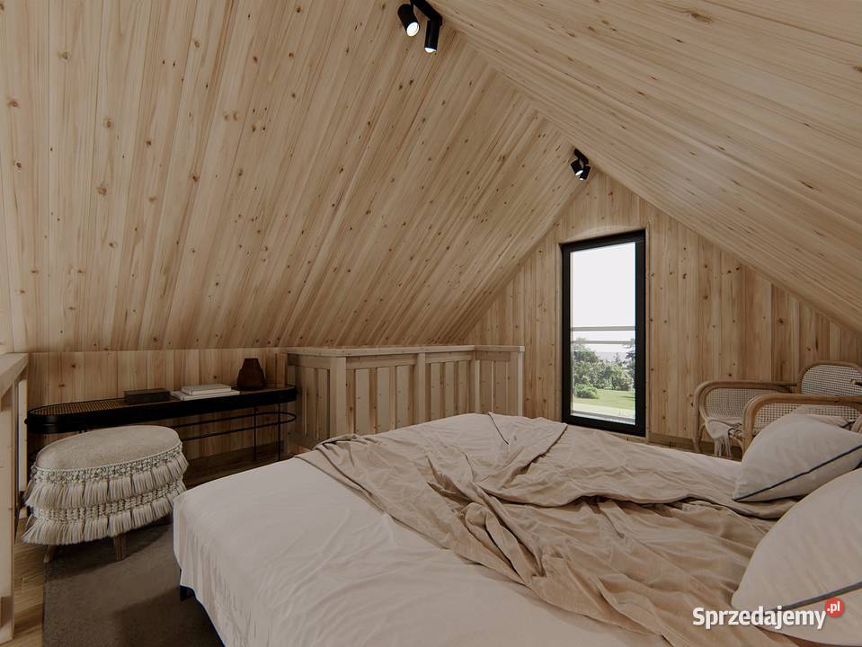 Domek letniskowy domek z antresolą na zgłoszenie Architektura ogrodowa Bielsko-Biała