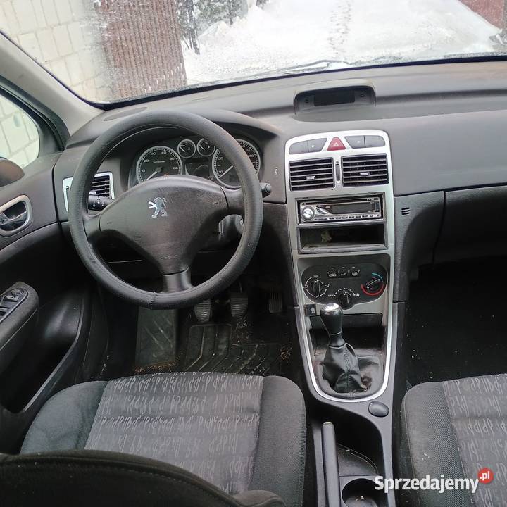 Peugeot 307 14 BenzynaGaz 2004 benzyna+LPG Bychawa