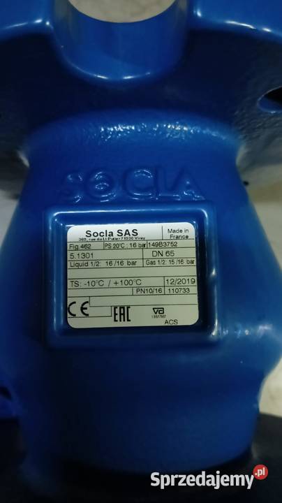 Sprzedam zawór zwrotny kołnierzowy DN65 PN16 typ małopolskie Maniowy