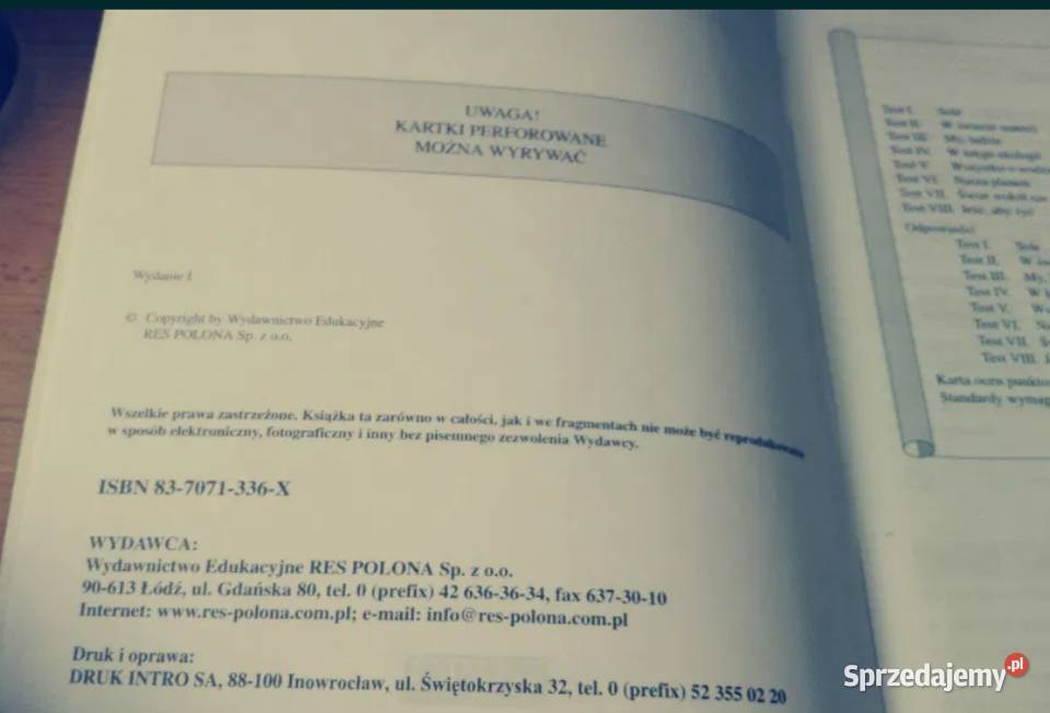 Egzamin gimnazjum testy z bloku przedmiotów Gdańsk