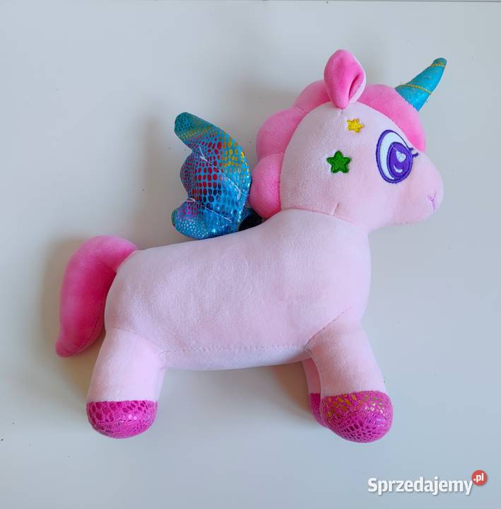 Nowa maskotka Tęczowy Jednorożec Rainbow Unicorn Katowice