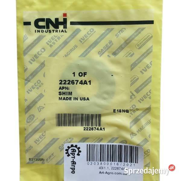 222674A1 Uszczelka gr 0356 mm MX310 CNH sprzedam