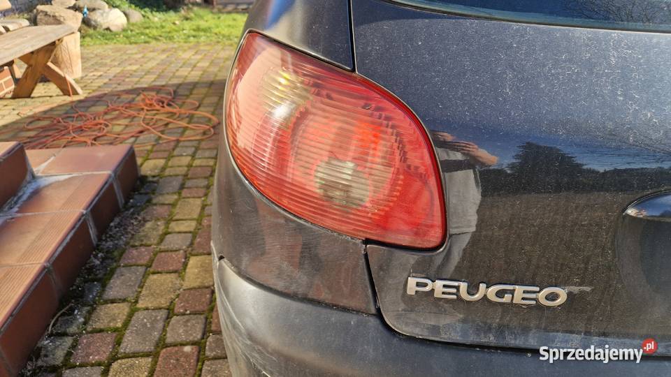 lampa tył tylna Peugeot 206 lewa prawa 2005 lubuskie Gorzów Wielkopolski