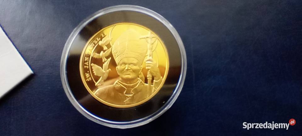 Stare monety Medal Święty Jan Paweł II Lesko