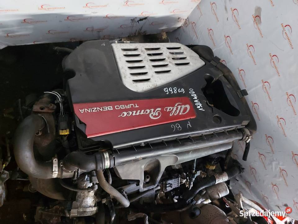 ALFA ROMEO MITO 14 T 198A4000 120 139 silnik bez Silniki i osprzęt