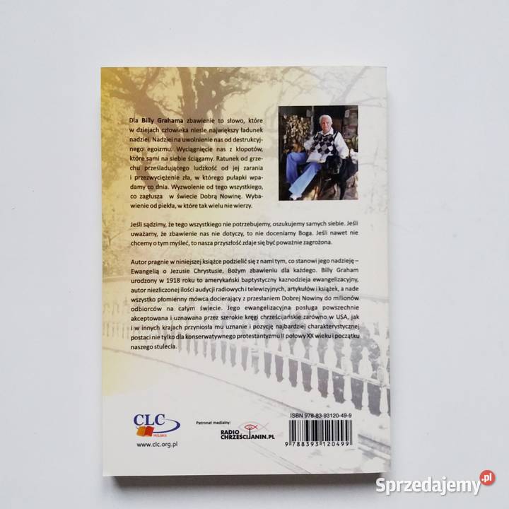 Billy Graham Zbawienie moją nadzieją Książki i Podręczniki Łódź