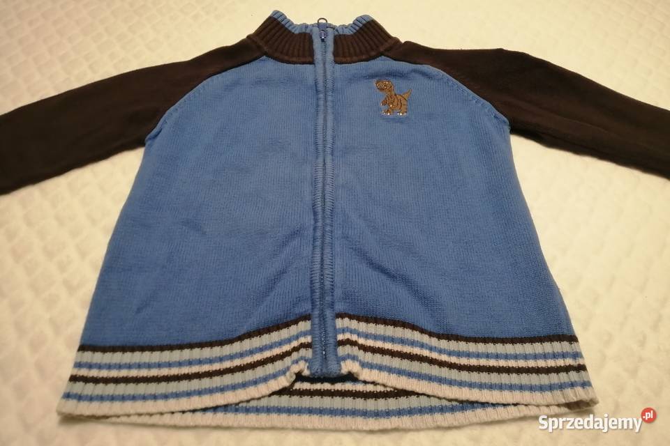 Bluza rozpinana Okay 110 Dinozaur Dino Odzież śląskie Czeladź sprzedam
