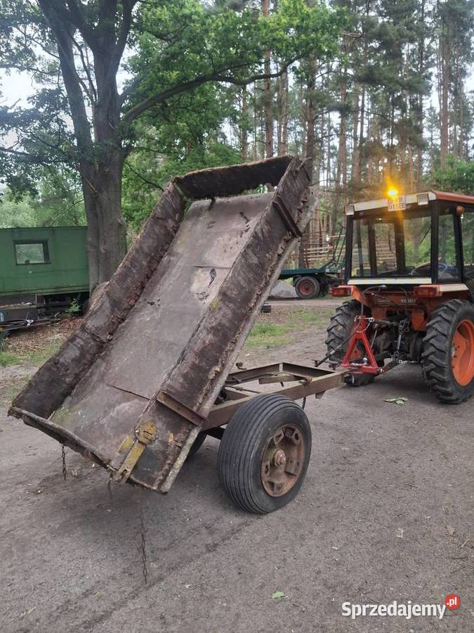 Przyczepka 3stronny kiper wywrot hydrauliczny Krosno Odrzańskie