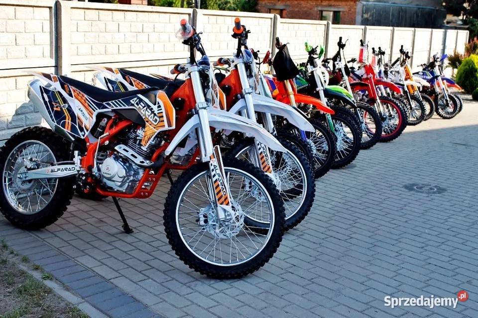 Nowe Crossy KXD Diabolini Loncin 50cc 90 125 140 Rakoniewice
