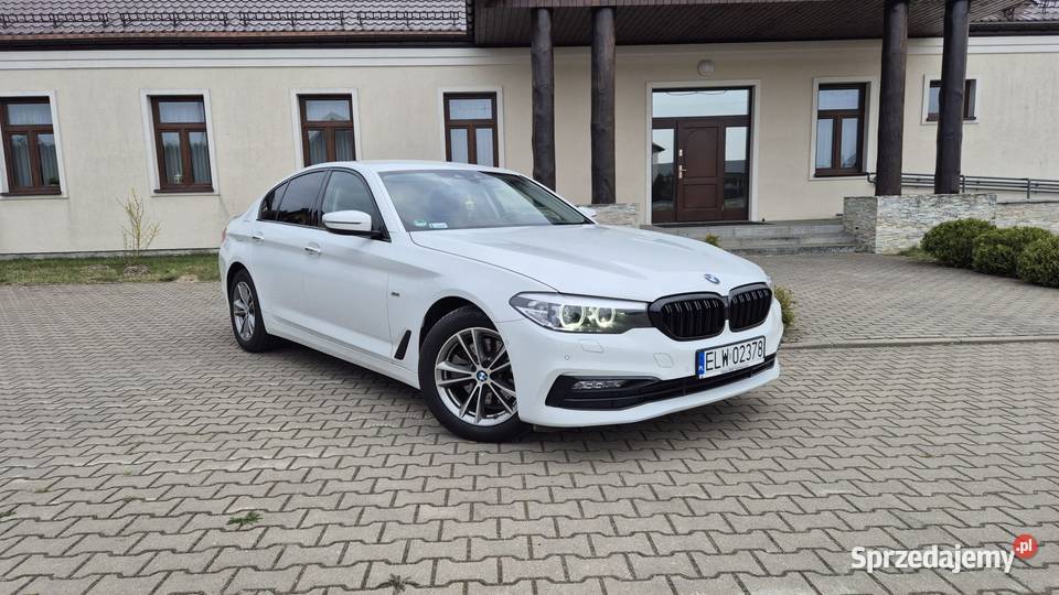 BMW 520d G30 Sportline Salon Polska biały Tuszyn