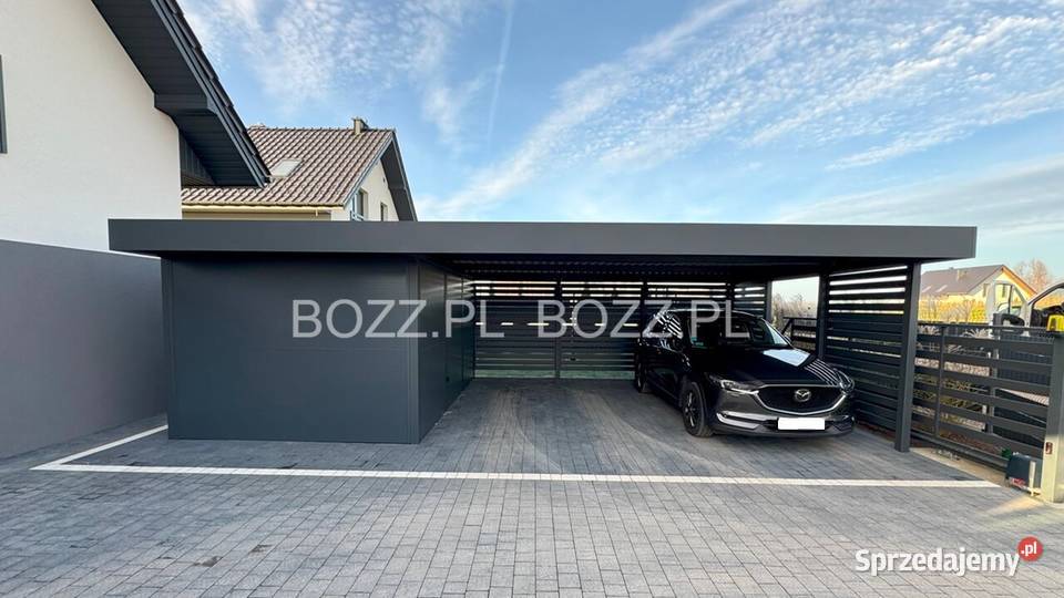 Wiata garażowa z pomieszczeniem Katowice sprzedam