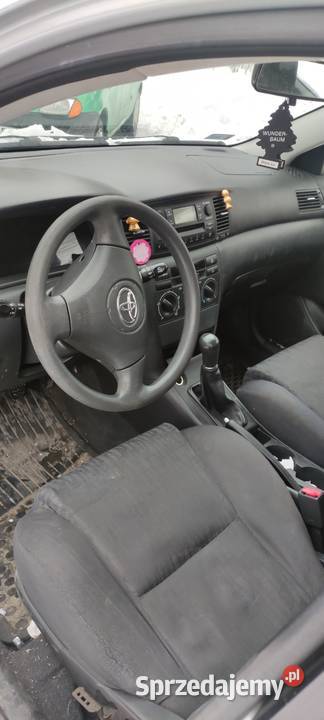 Toyota Corolla e12 lpg Uszkodzony tył Jeżdżąca 1400cm3 podkarpackie Pruchnik