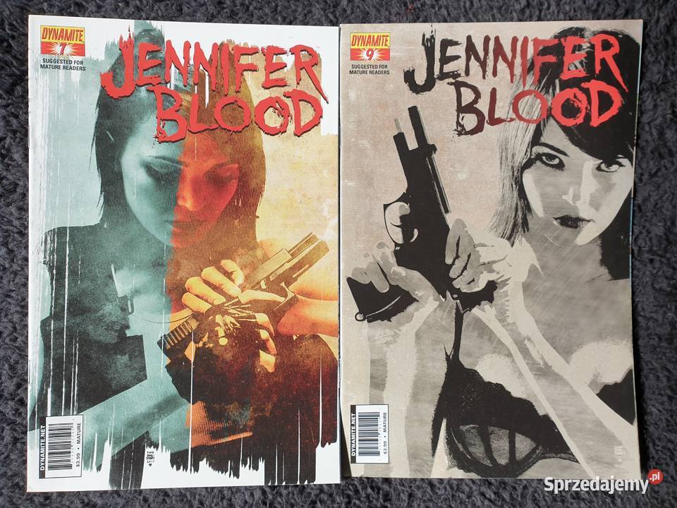 Jennifer Blood zestaw 14 komiksów USA Żeński Gdynia sprzedam