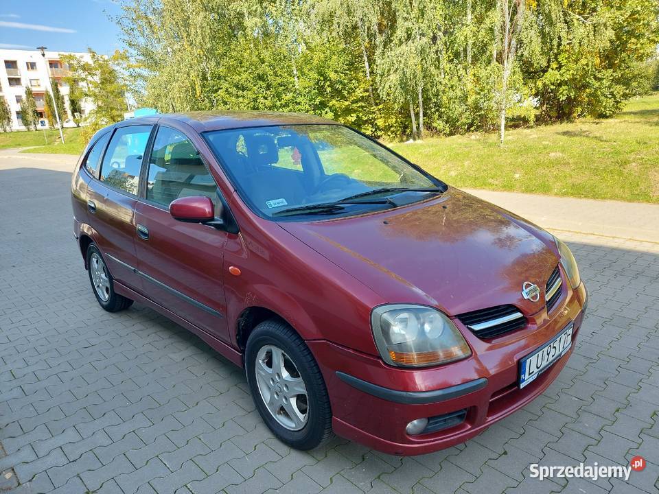 Nissan Almera Tino 18 w pełni sprawnyOpłaty na Lublin