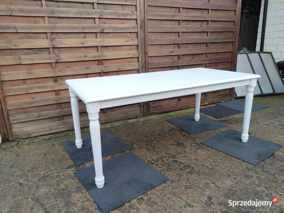 Stół drewniany biały styl prowansalski Warszawa