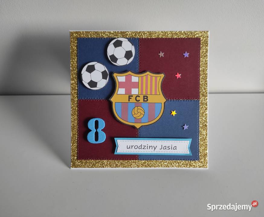 Personalizowana kartka ręcznie robiona na łódzkie Łódź