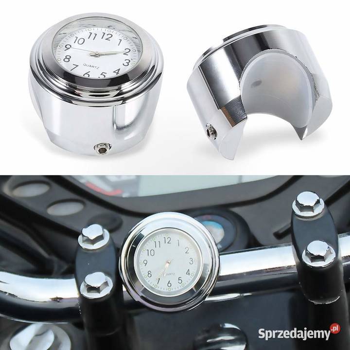 Zegarek do motocykla na kierownice 22 25 mm Akcesoria Mysłowice