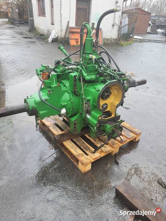 john deere 760077007800 części przedni i tylny lubuskie Czerwieńsk