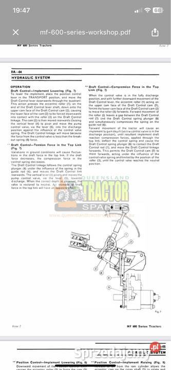 Instrukcja napraw katalog Massey Ferguson 675 Nidzica