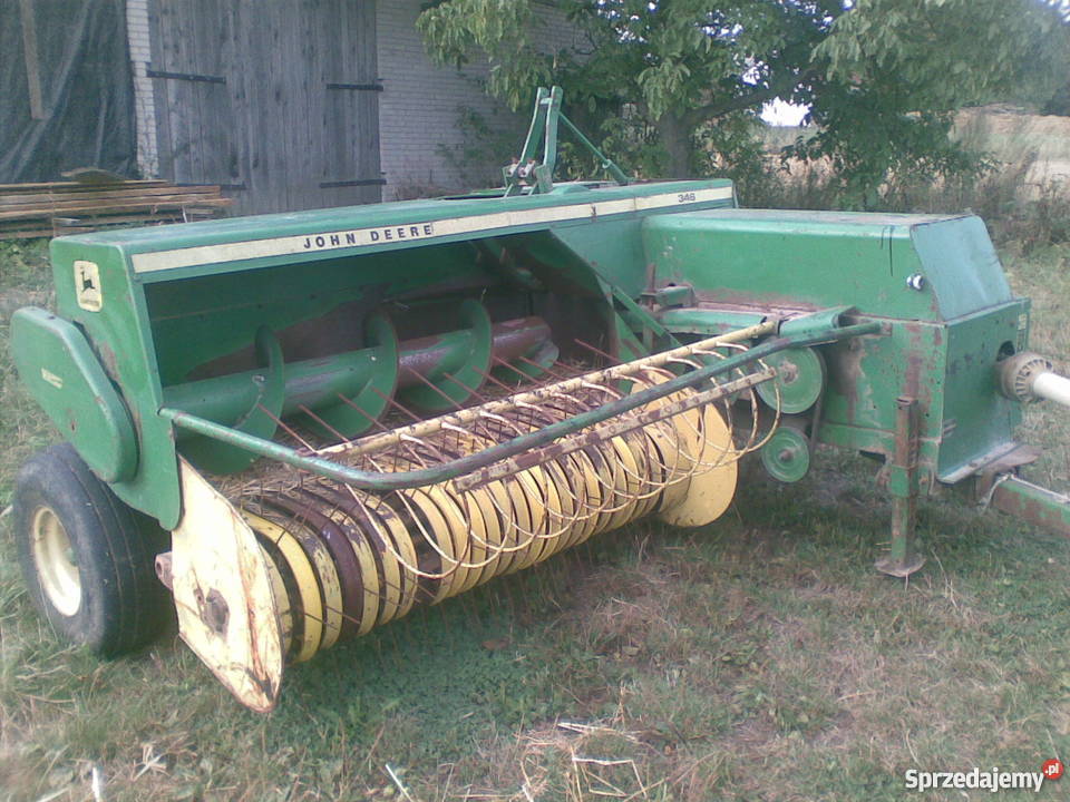 Prasa Kostkująca John Deere 346 świętokrzyskie Olszownica