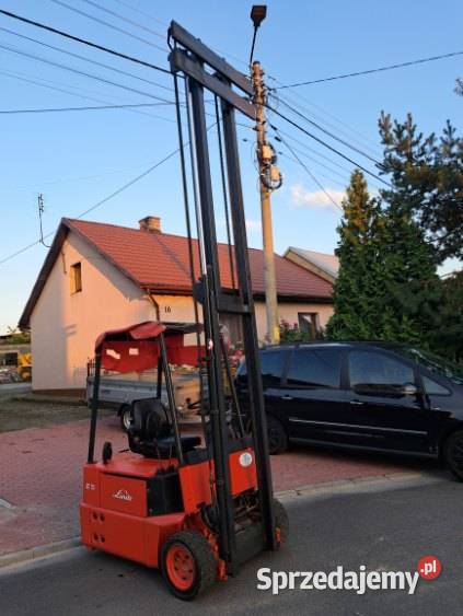 Wózek widłowy elektryczny LINDE E15 łódzkie Łubnice