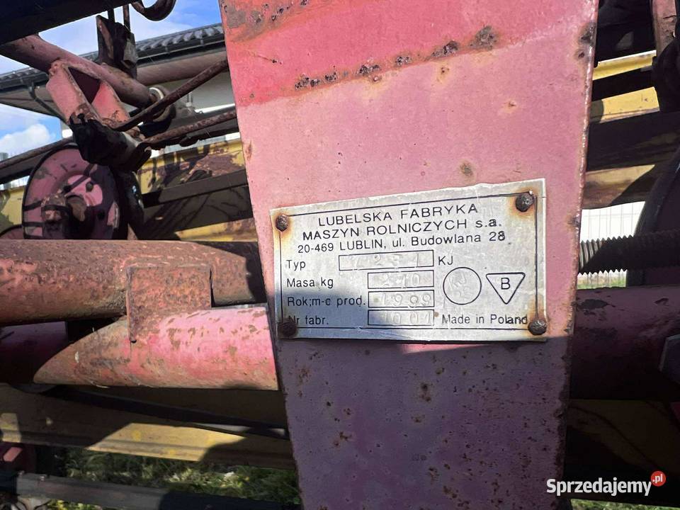 Przetrząsarko zgrabiarka taśmowa Zgrabiarki i przetrząsacze Kielce