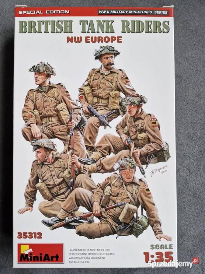 Mini Art 35312 British tank riders NW Europe śląskie Bielsko-Biała