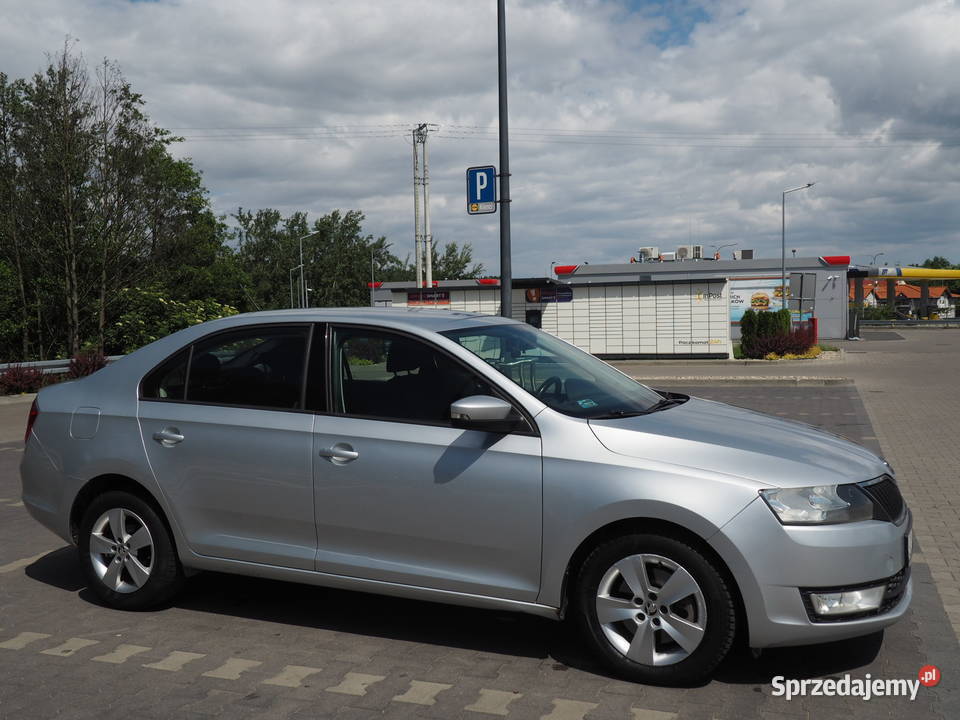 Skoda Rapid 16TDI salon Polska oryginalny lakier Rapid Gdańsk