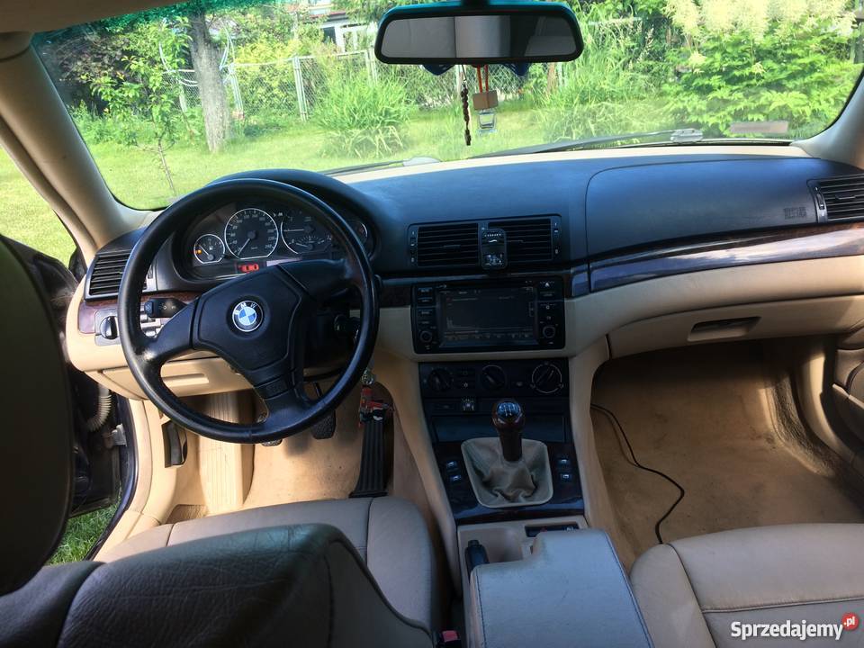 BMW E46 Coupe Lift MPakiet Skóra DVD Navi Kamera tuner TV