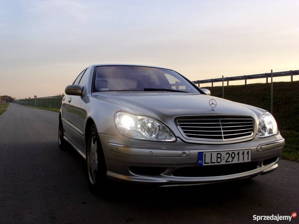 W220 oryginalny S55 AMG ZAMIANA