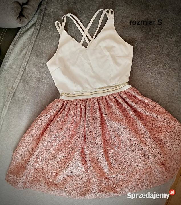 Elegancka sukienka balowa rozmiar S