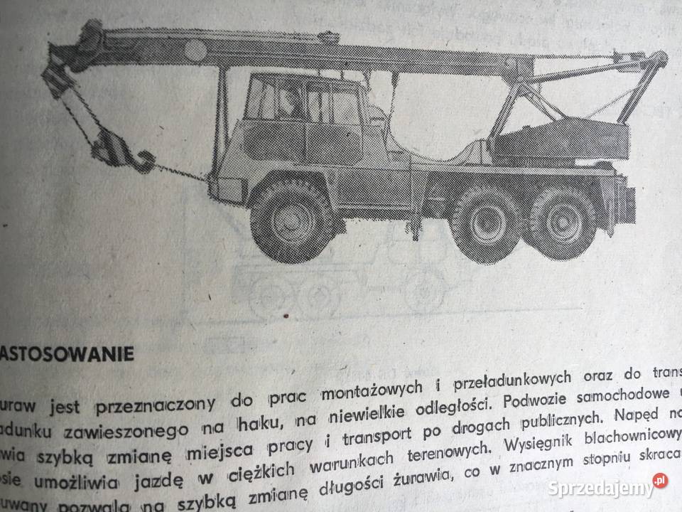 Żurawie Samojezdne i Podwozia Samochodowe do Antykwariat Łęczyca