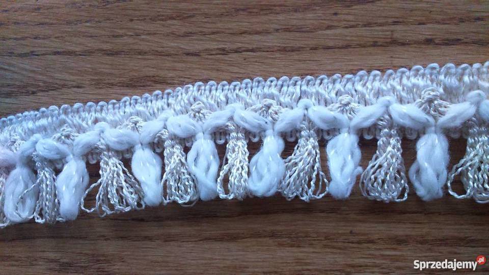 Taśma ozdobna firanka serweta zazdrostka gipiura mazowieckie Radom