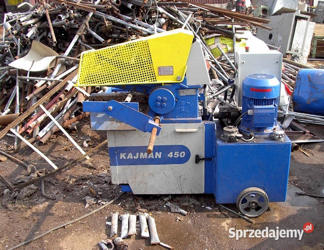 Nożyce do cięcia złomu Kajman 450 L do metali Oświęcim