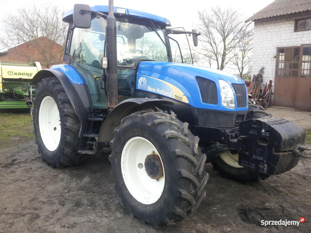 HOLLAND TS 125 Rok produkcji 2007 Maszyny rolnicze łódzkie Piotrków Trybunalski
