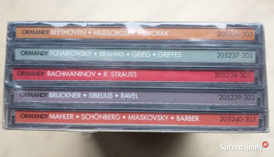 10 CD BOX muzyki klasycznej największych 3 i więcej Krotoszyn