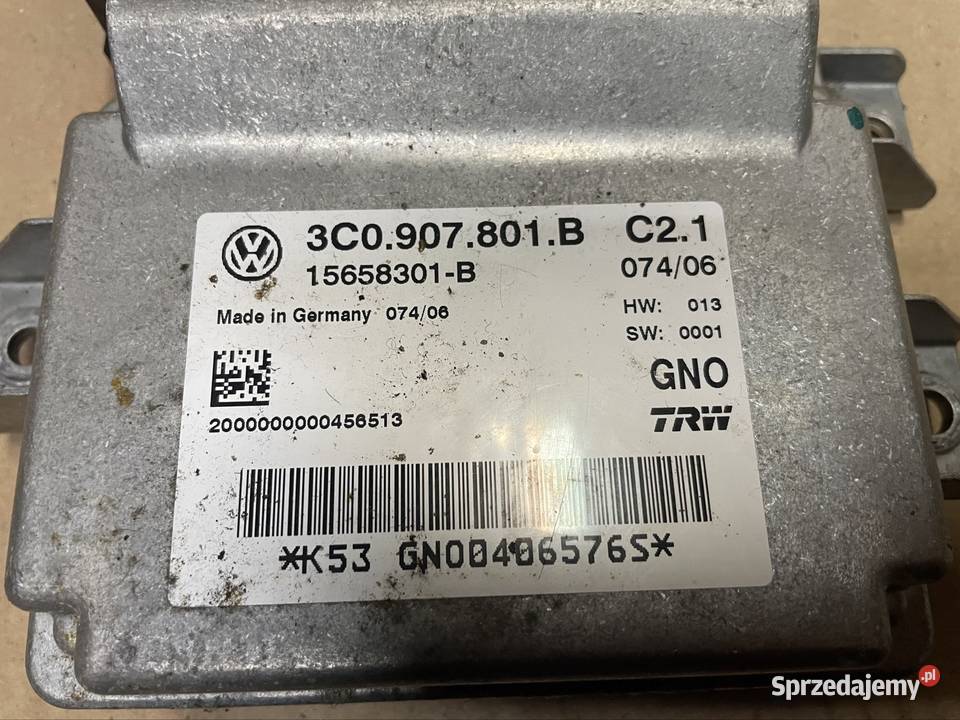 3C0907801 Moduł sterownik hamulca ręcznego vw osobowe Szczecin