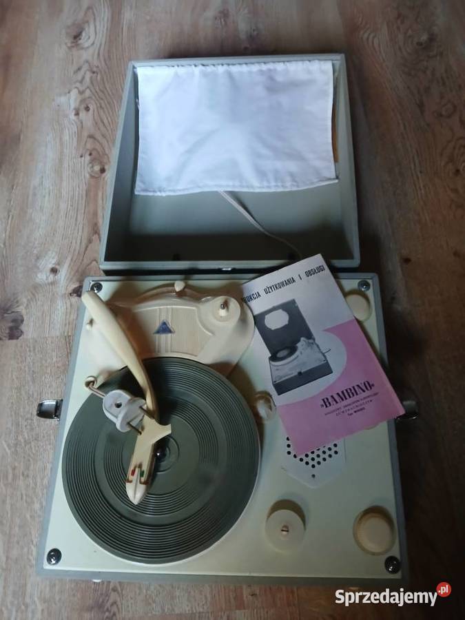 Gramofon walizkowy Bambino Kraków