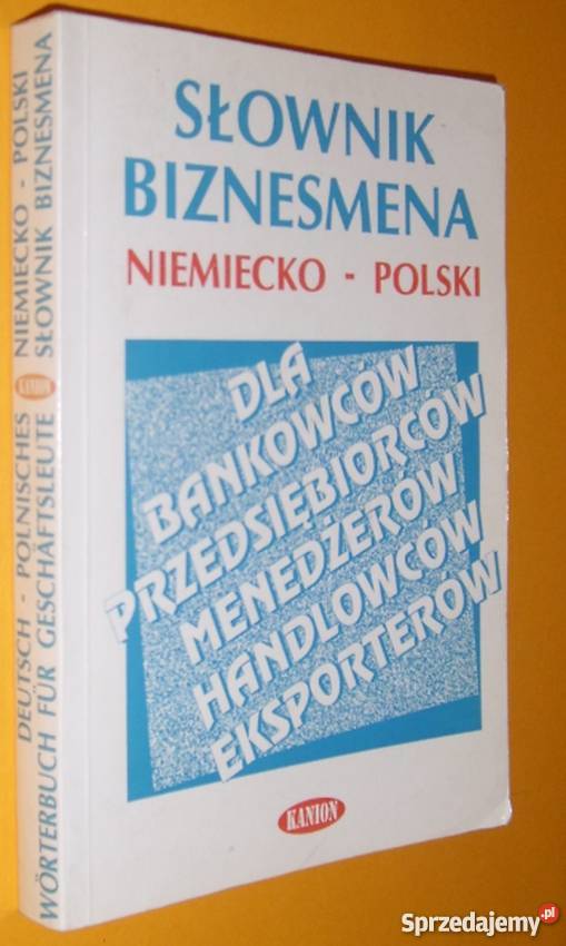 SŁOWNIK BIZNESMENA NIEMIECKOPOLSKI Elbląg