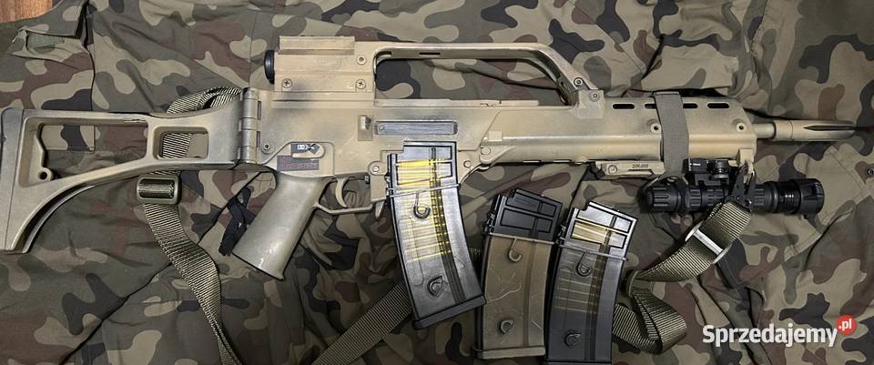 Karabin ASG AEG 6mm HK G36 K JG luneta magazynki Płock
