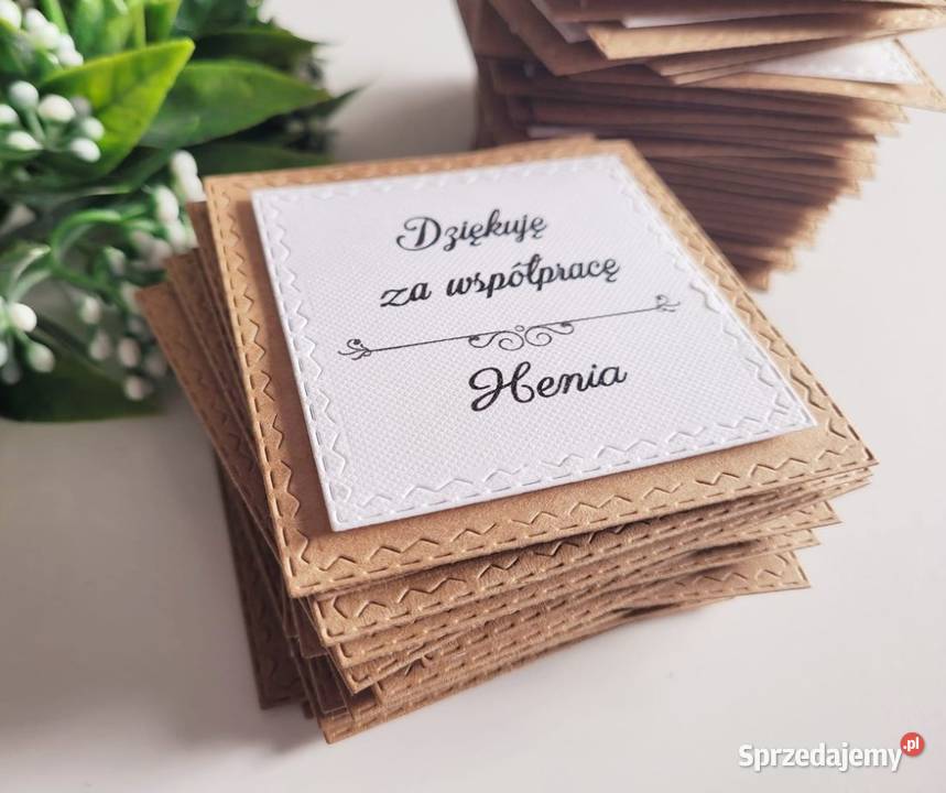 Etykiety Podziękowania Gości Urodziny Rocznia Olesno